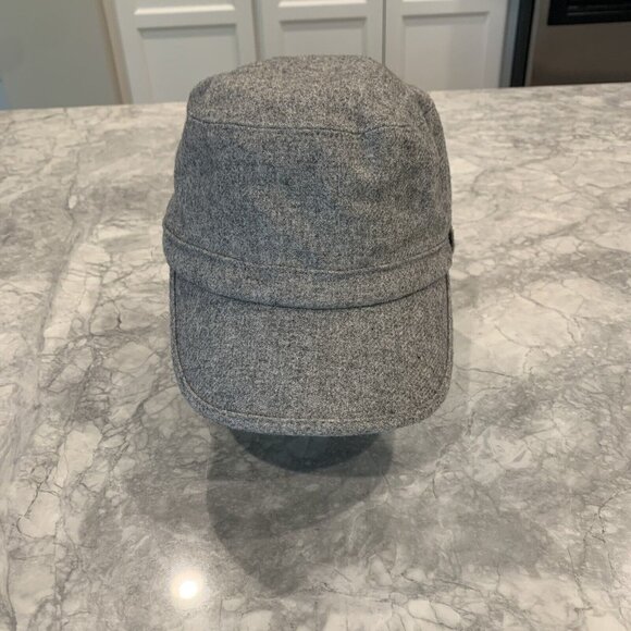 Athleta Accessories - Athleta Women's Gray Wool Blend Cadet Hat Cap Women's Lined One Size